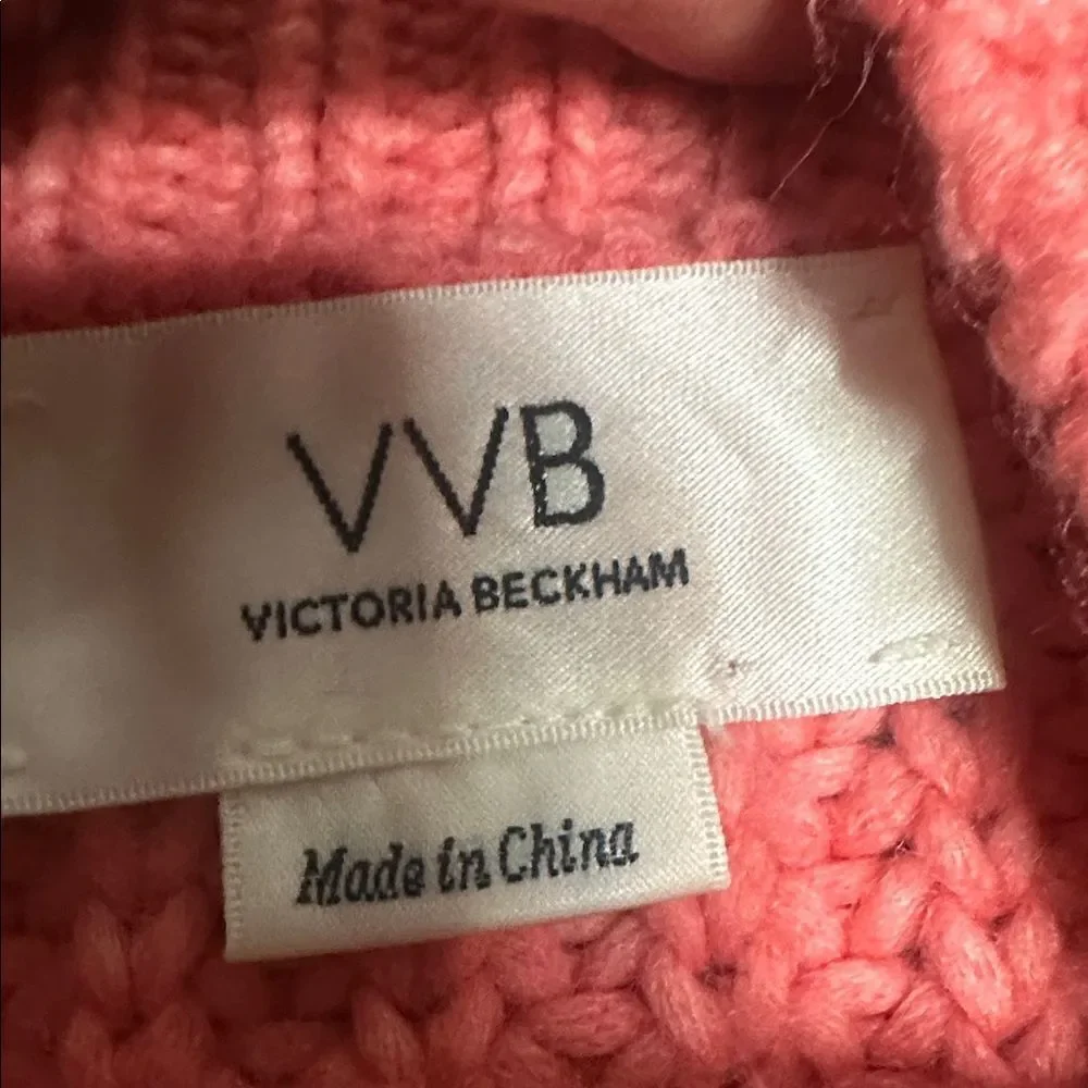 Victoria Beckham Pink Crew Neck Sweater
